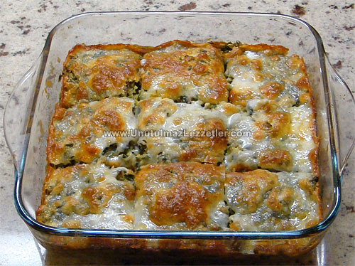 Çoban Böreği (Ispanaklı Patatesli Börek)