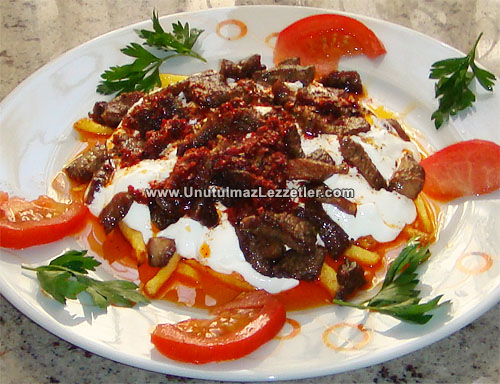 Çökertme Kebabı (Bodrum veya Çentik Kebabı)