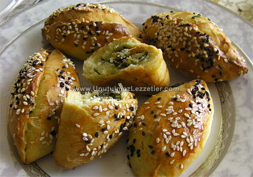 Ispanaklı Poğaça