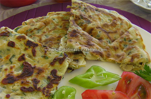 Mantarlı Patatesli Krep