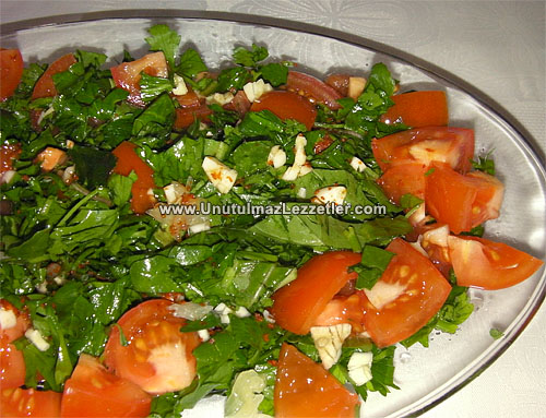 Roka Domates Salatası