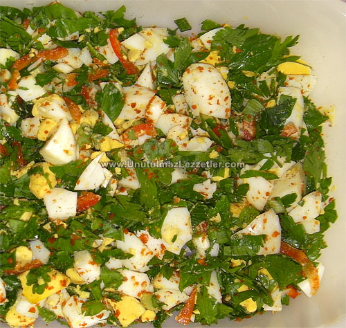 Yumurta Piyazı